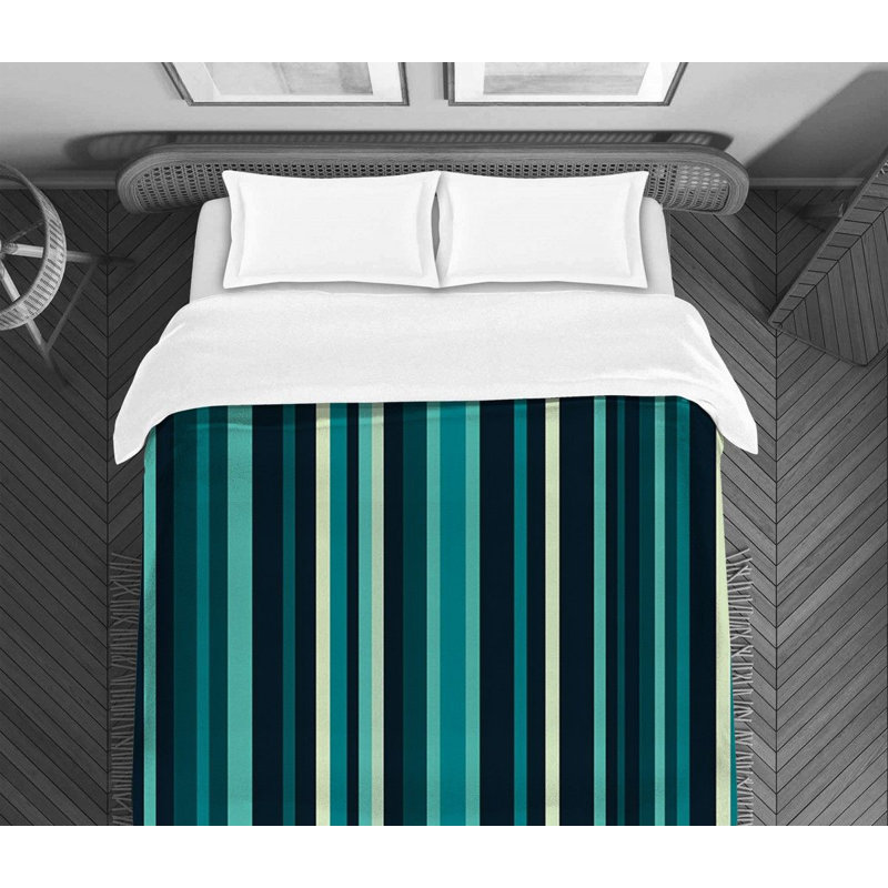 Polyester Striped Comforter, Twin Comforter