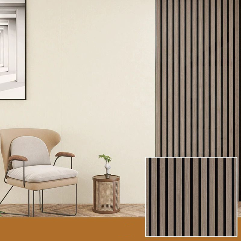 Wood Slats Wallpaper Natural Wood Effect, Self Adhesive Wallpaper Sticky Back, for Bathroom Bedroom Worktop Decor Lounge Hall Reception Walls Furniture 60x300cm