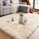 Solid Colour Flatweave Area Rug