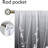 2Pcs Ombre Curtains, Rose Floral Pattern Rod Pocket Window Drapes, Light Filtering Gradient Treatments for Living Room Bedroom Kitchen, Privacy Enhancing Panels, Elegant Home Decor-1207396324