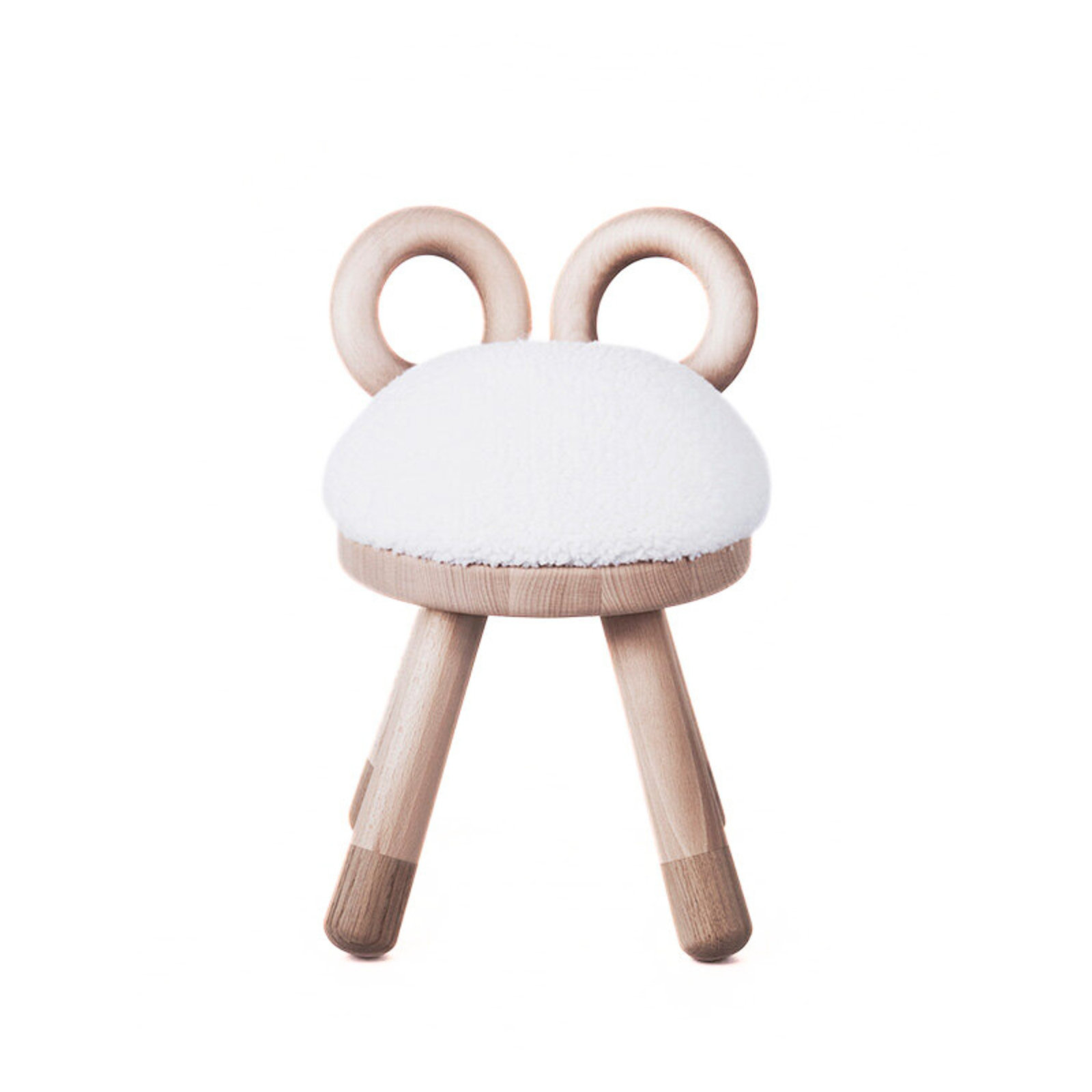 Kids 13'' Wood Novelty Chair and Ottoman
