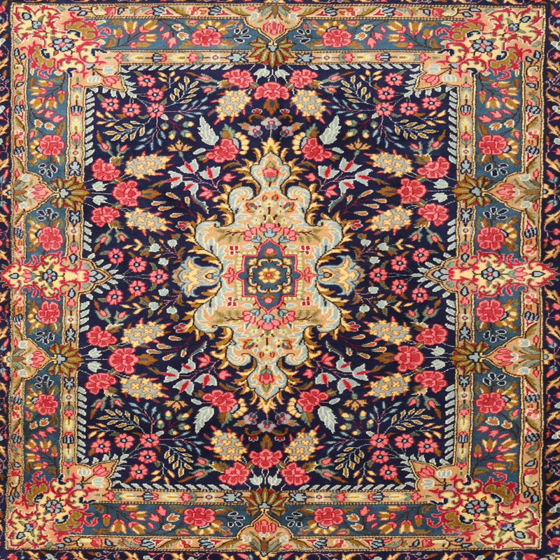 Oriental Indoor Rug, Square 3'