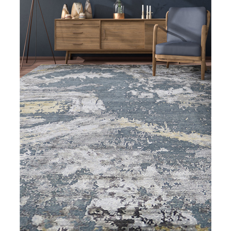 Abstract Area Rug, Rectangle 2' x 3'