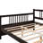 Full Size Daybed - And Fashionable For Bedroom Living Room, Dual-purpose Bed/ With Finish Solid Frame, Multi-functional & Area, Storage