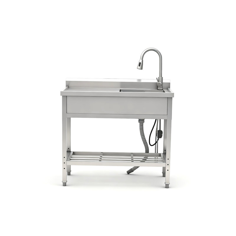 26ee8e6a6 Freestanding Single Bowl Kitchen Sink