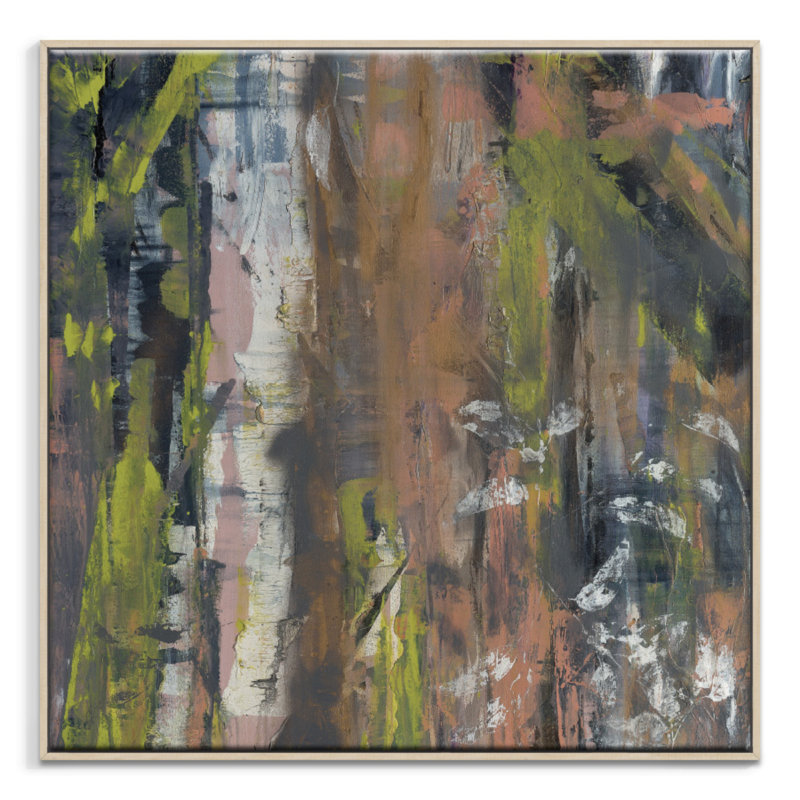 Light Show by Sally Adams - Painting on Canvas, Timber, 61cm H x 61cm W