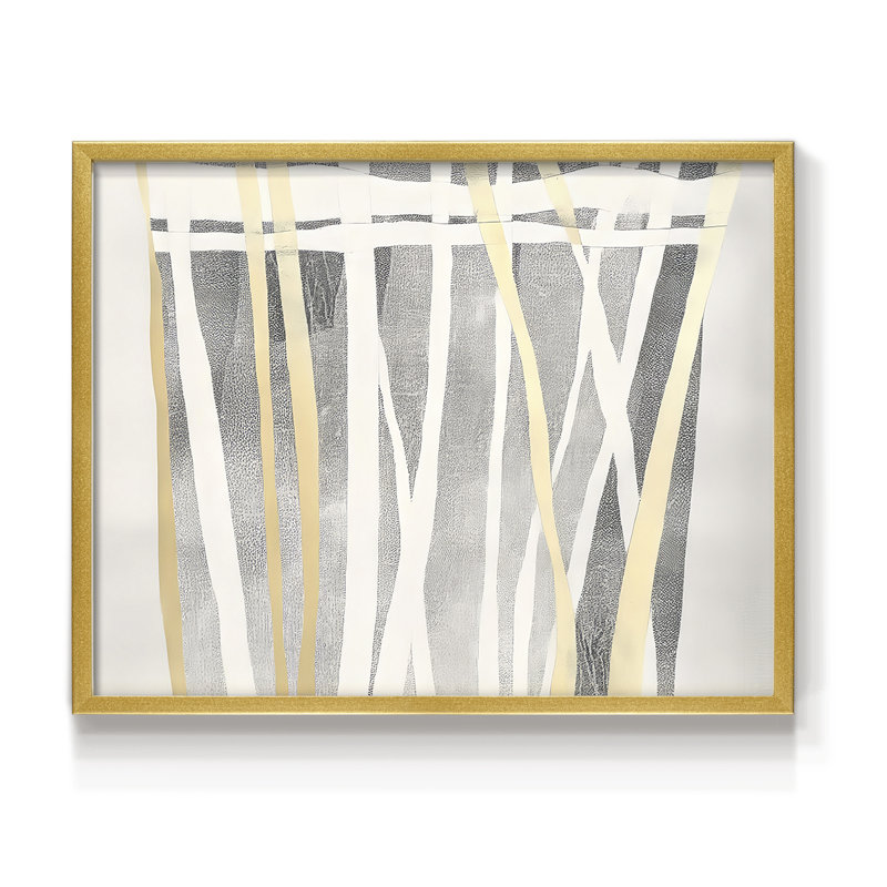 Abstrait, série Lxxvi, reproduction encadrée, H 8 po x l 10 po