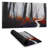 Mysterious forest with stream - 15.75"x31.50" Desk mat