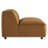 Auren Upholstered Vegan Leather Modular Armless Chair-107144082