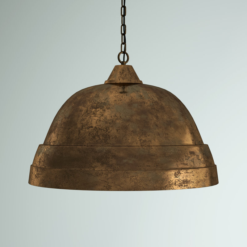 Sedona 1 - Light Single Pendant, Oxidized Brass