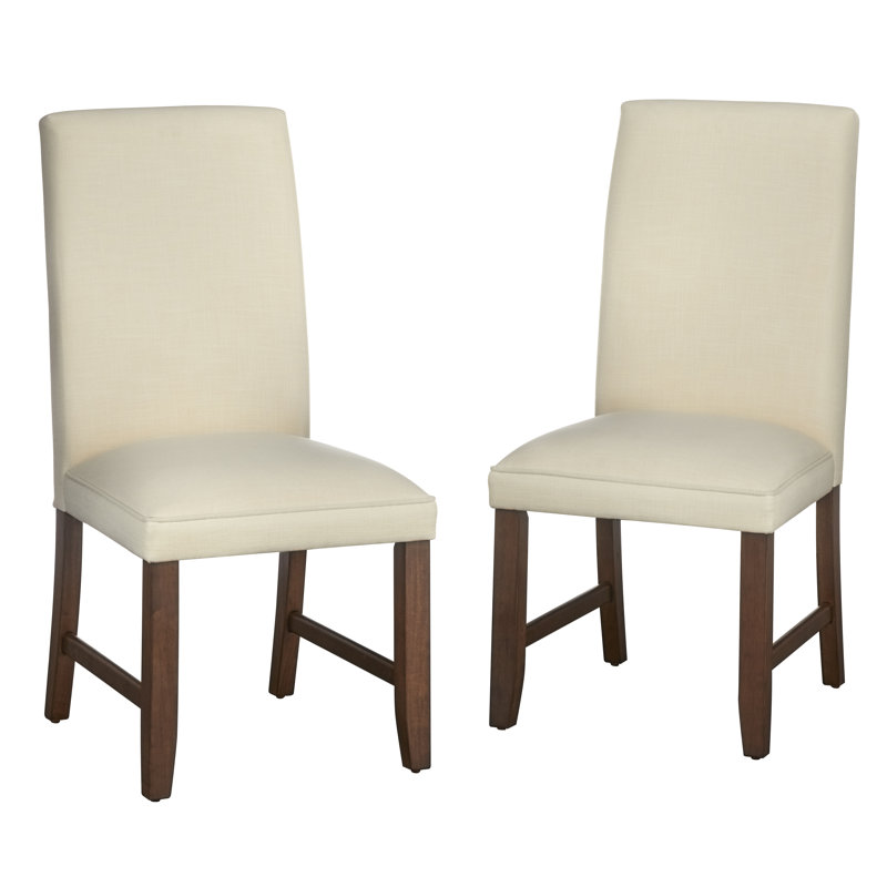 Chaise de salle à manger Cordeiro (ensemble de 2), Crème