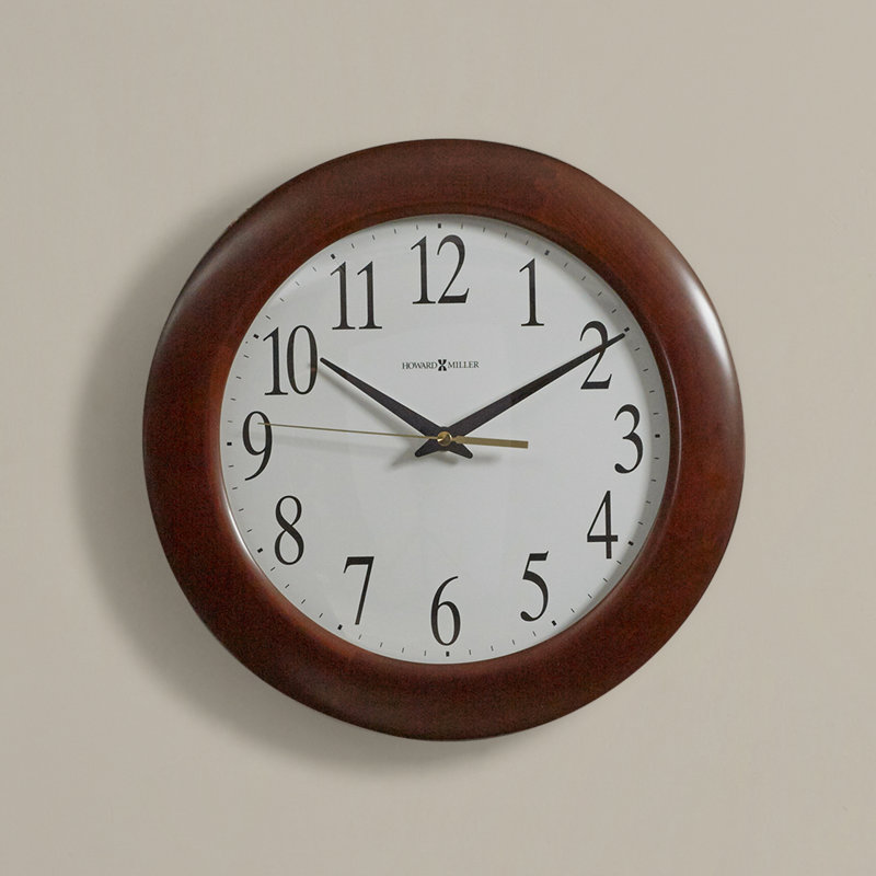 Home Or Office Wood Analog Wall Clock