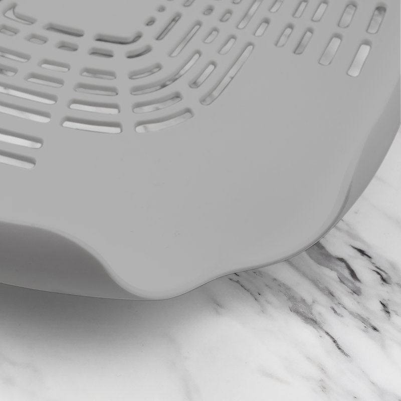 Tovolo Prep N' Rinse Flat Colander With Raised Edges, Easy-Draining In-Sink Veggie Wash, Kitchen Sink Strainer Basket, Flat Food Strainer, Flat Vegetable & Fruit Wash