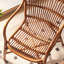 Chaise en rotin Vintage