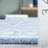 Ebony Hand Tufted Wool/Cotton Southwestern Rug in Blue/Ivory-113063422