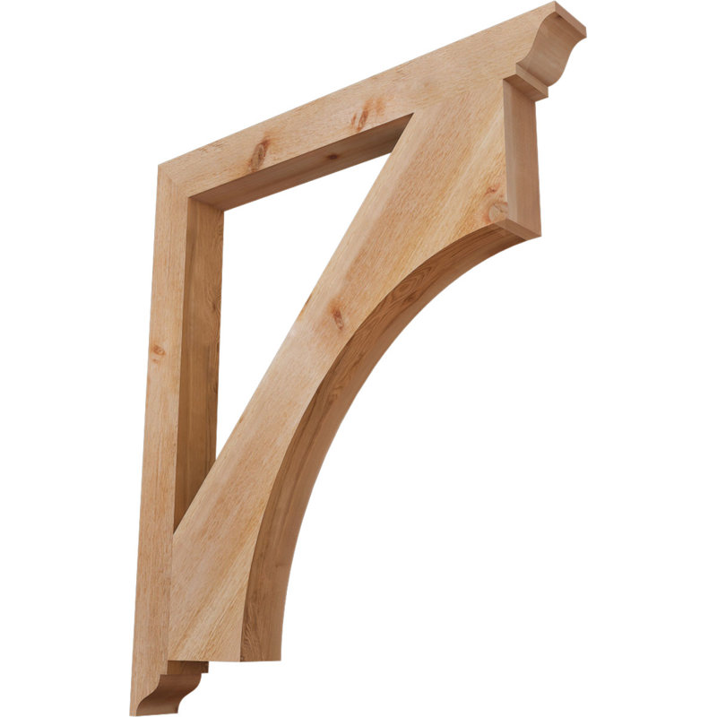 Support de sciage grossier traditionnel Westlake, l 4 po x P 38 po x H 44 po, West Red Cedar, Cèdre rouge de l'Ouest, Rugueux