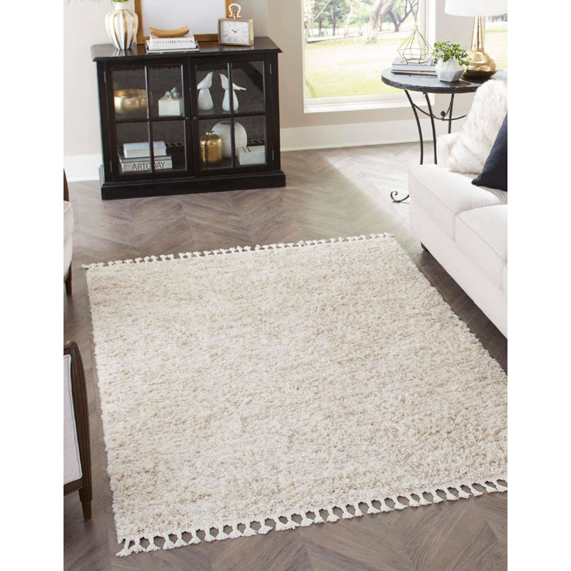 Tapis ivoire Molene, Carré 8 pi