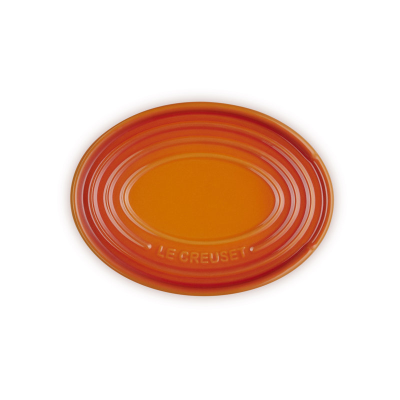 Le Creuset Stoneware Oval Spoon Rest, Volcanic