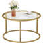 Table basse Petite table basse ronde en verre trempé moderne pour le salon-796942363-796942358