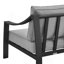 Chaise d'extérieur en aluminium