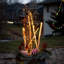 Grande branche illuminée de Noël 5 pi 4 po, brun