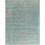 Tapis oriental gris clair / bleu en laine noué à la main Oriental-64645948