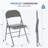 Marriana Vinyl Padded Stackable Folding Chair Folding Chair Set-1708787239
