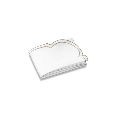 Artemide Embroidery By DEA Sateen Flat Sheet