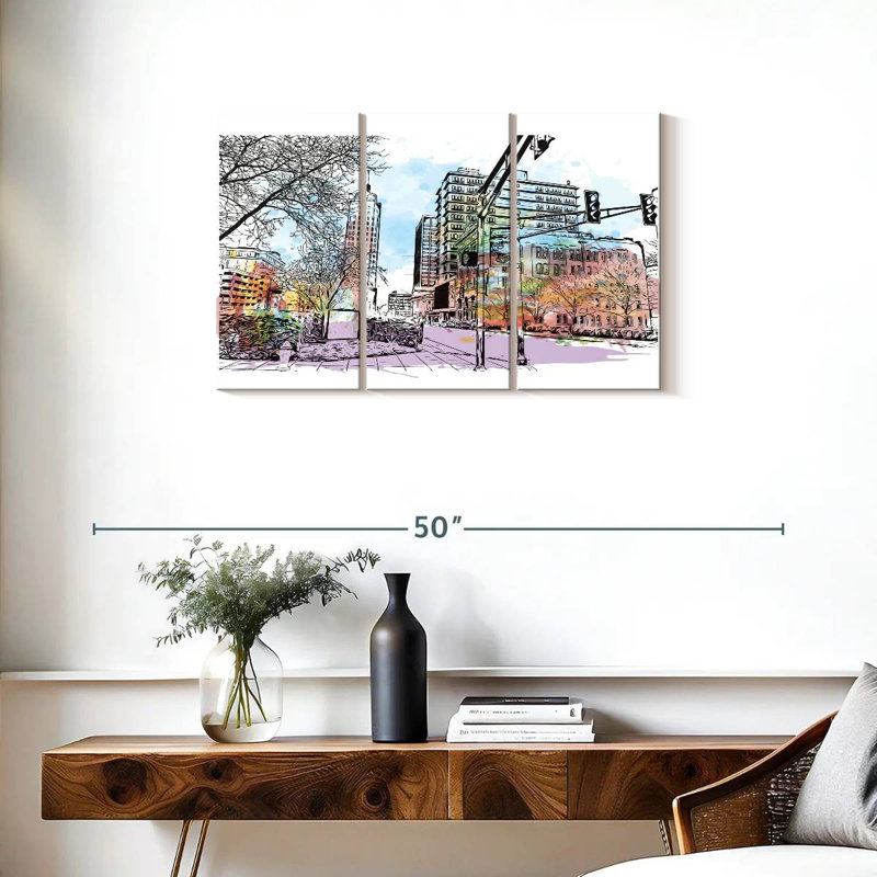 Rorry Fort Wayne Traffic Lights, 20" H x 33" W