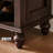 Retro large storage furniture shoe cabinet