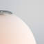 Metropolis Glass Round Pendant Shade in White