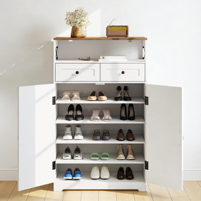 Armoire de rangement pour chaussures Modern Farmhouse