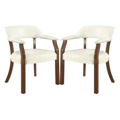 Derrie Tufted Arm Chair Dining Chair