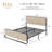 Full Beige Linen Arnasia Bed-750598782-785825431