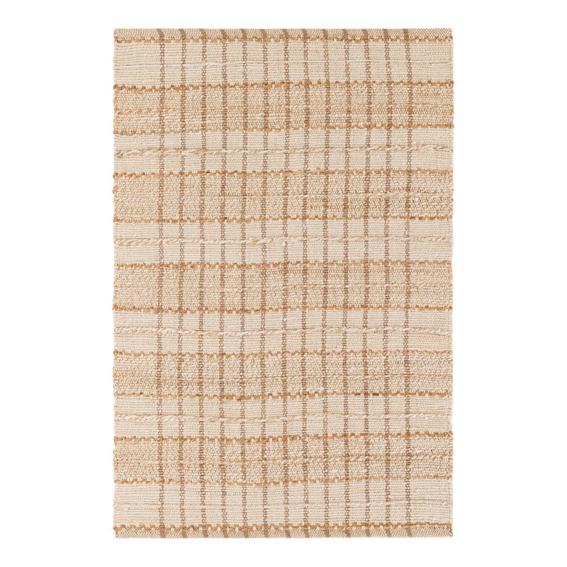 Drift Laurel Handwoven Jute Rug, Rectangle 4'1" x 6'1"