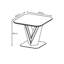 Dusek Pedestal End Table