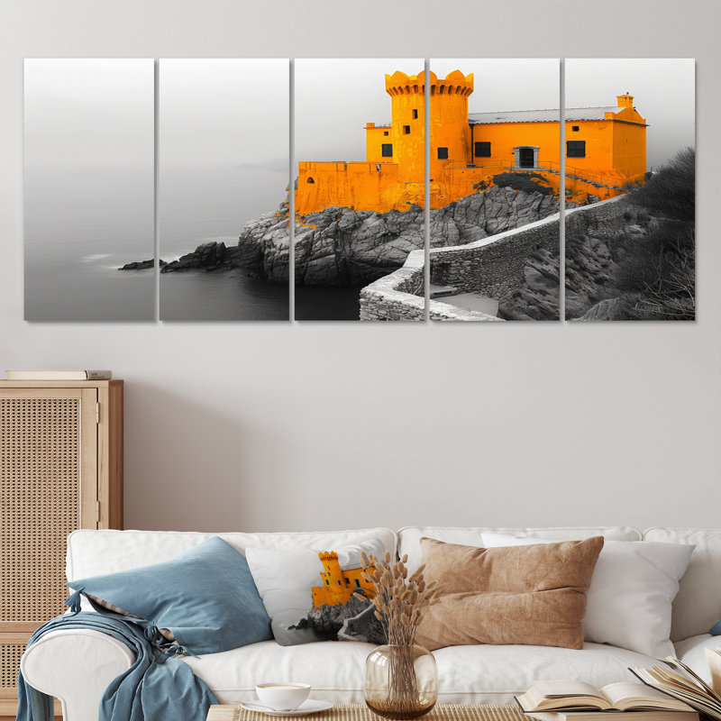 Ensemble d'art mural «Fortress», H 28 po x l 60 po
