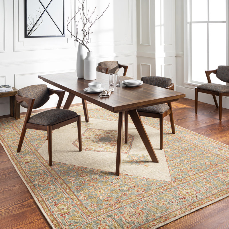Zahra Wool Oriental Area Rug, Rectangle 2' x 3'