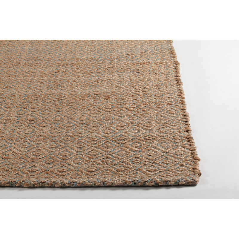 Tapis brun fait à la main Arris Dhurrie, Rectangle 5 pi x 7 pi 6 po