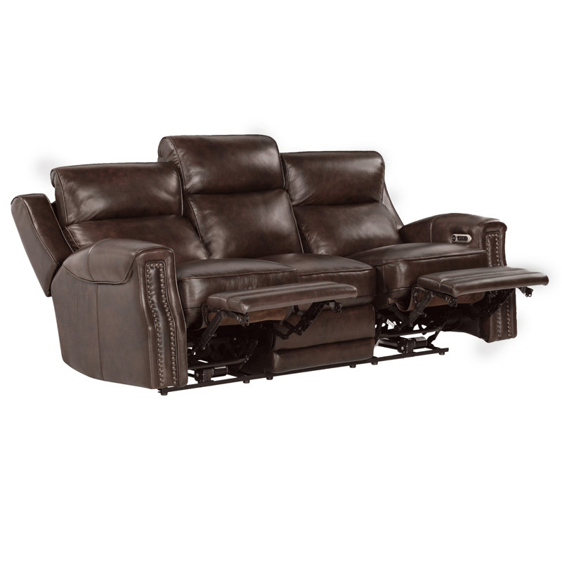 Orduna Power Reclining Sofa, Smooth Espresso