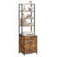 3-Drawer Filing Cabinet, File Cabinet For Home Office, With Height-Adjustable Open Shelves, For A4, Letter-Size Hanging File Folders, Steel Frame-618622634