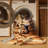 Washable Sand Cat Wildlife Area Rug-1852492005