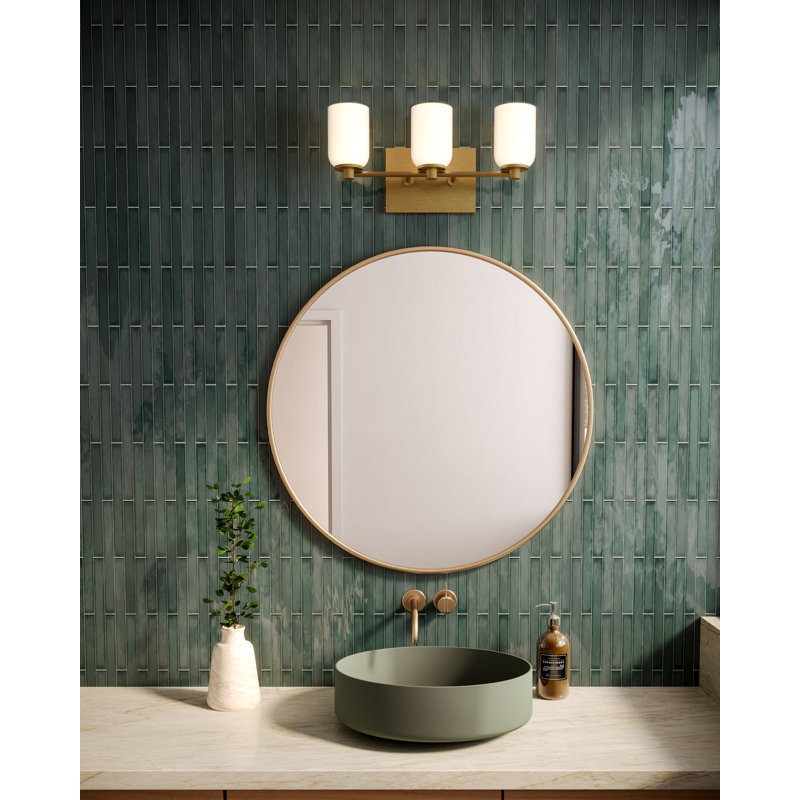 Éclairage pour meuble-lavabo 18 po Nola, Doré