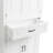Bathroom Storage Cabinet with Doors and Drawer, Multiple Storage Space, Adjustable Shelf-1319469047