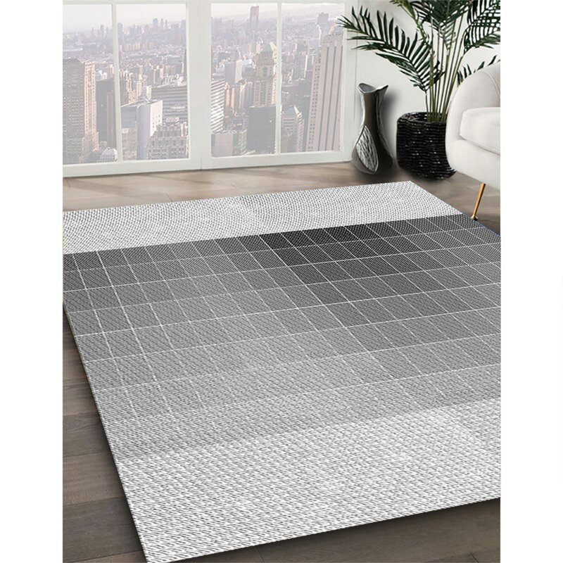 Tapis 100% à motif lavable à la machine 2989, Rectangle 7 pi x 9 pi