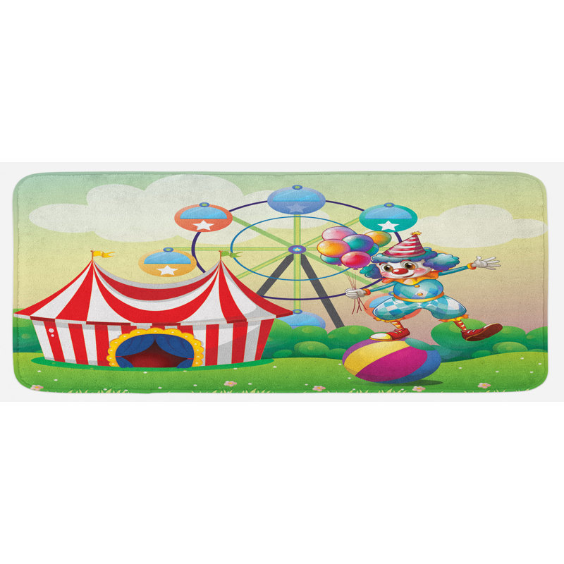 Tapis de cuisine cirque
