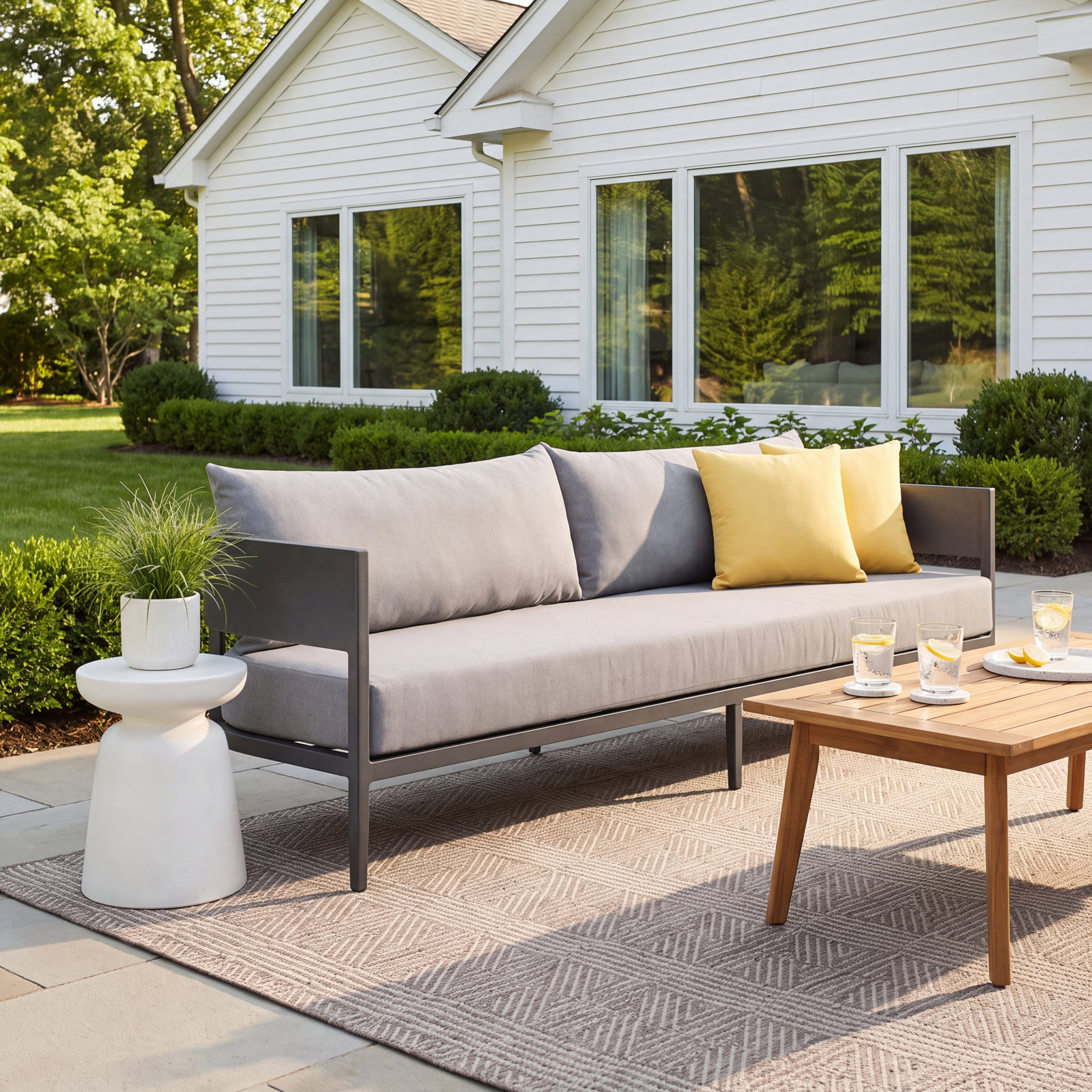 Lewan 94" Patio Sofa