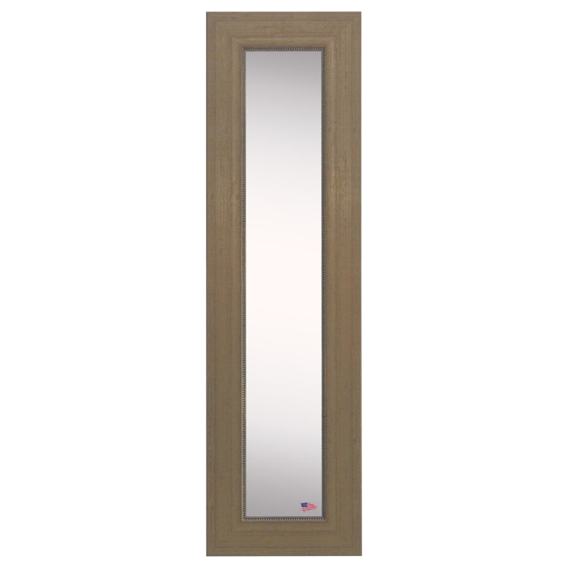 Niami Flat Wall Mirror, 29" H x 15" W