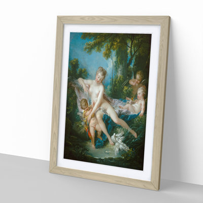 The Bath of Venus Consoling Love by Francois Boucher - Picture Frame Painting