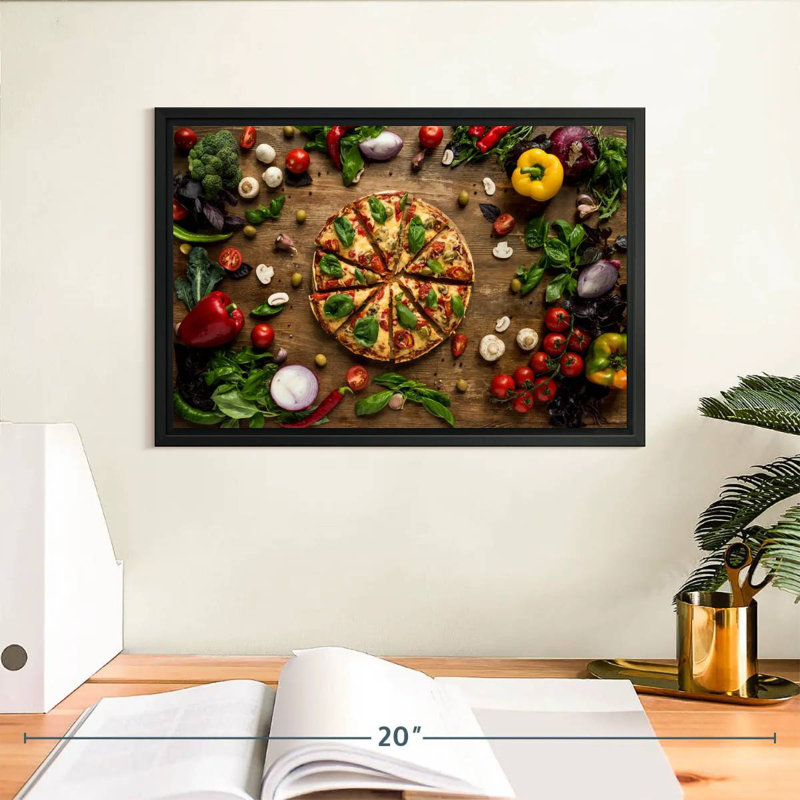 Tranches de pizza italienne Yarlin, H 9 po x l 13 po